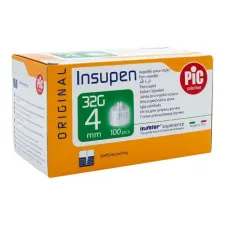 PiC, igla Insupen G32 4 mm, 100 igel