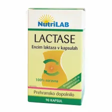 Nutrilab, lactase kapsule, 90 kapsul