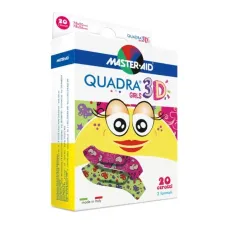 Masteraid, Quadra 3D Girls, 20 obližev