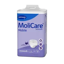 MoliCare, Premium Mobile inkontinenčne hlačke 8D, velikost large, 14 hlačk