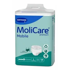 MoliCare, Premium Mobile inkontinenčne hlačke 5D, velikost large, 14 hlačk