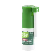 Tantum Verde 3 mg/ml oralno pršilo, raztopina, 15 ml