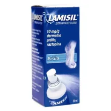 Lamisil 10 mg/g dermalno pršilo, raztopina, 30 ml