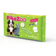 PikaZoo vlažni robčki Bath tea tree, 20 X 30 cm, 30 kosov
