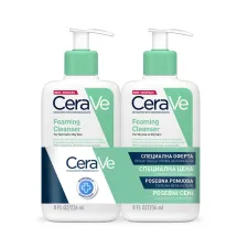 CeraVe, Peneči čistilni gel 236ml, 2x posebna ponudba