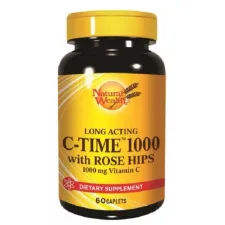 Natural Wealth, Vitamin C 1000 mg s podaljšanim sproščanjem, 60 tablet