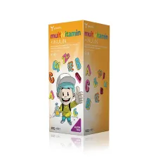 Yasenka, Multivitamin + INULIN sirup, 225 ml