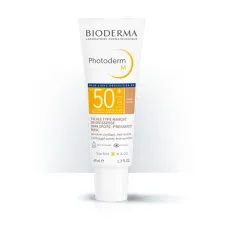 Bioderma, Photoderm M obarvana gel-krema za kožo z melazmo ZF50+, odtenek golden, 40 ml