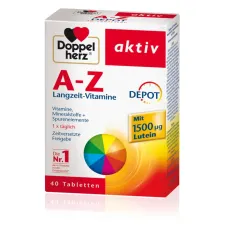 Doppelherz, Aktiv A-Ž depo tablete s počasnim sproščanjem, 40 tablet
