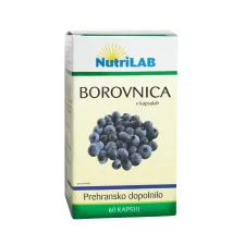 NutriLAB, Borovnica, 60 kapsul 