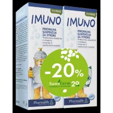 Fitobimbi, Imuno peroralna suspenzija, 2 x 200ml 