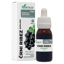 Soria Natural, Črni ribez XXI kapljice brez alkohola, 50 ml