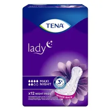 TENA, Slim Protect+ Maxi Night, Predloga za inkontinenco, 12 predlog