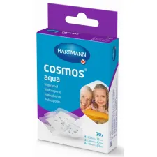 Cosmos, Aqua vodoodporni obliži za rane, 20 kosov