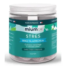 Mium Lab, Stres gumiji brez sladkorja, 42 gumijev