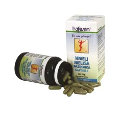 Hafesan, Hmelj + Melisa + Pasijonka kapsule, 60 kapsul