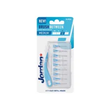 Jordan, Brush Between M 0,6 mm medzobna ščetka z držalom, 10 medzobnih ščetk