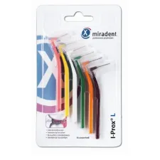 Miradent, I-Prox L medzobne ščetke - mešane velikosti, 6 ščetk