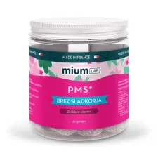 Mium Lab, PMS gumiji brez sladkorja, 42 gumijev