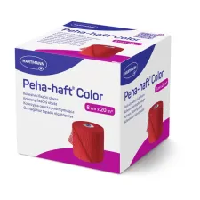 Hartmann, Peha-haft Color rdeč povoj, 1 povoj