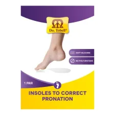 DoTobell, Silikonska blazinica za pete št. 36-39 148U, 1 par