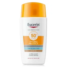 Eucerin, Sun Hydro Protect Tinted, obarvan fluid za zaščito obraza pred soncem medium ZF50+, 50 ml
