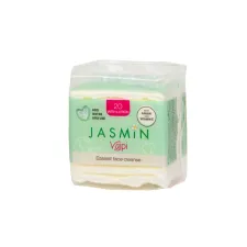 Jasmin, Vajpi bombažne blazinice z arganom in vitaminom E, 20 kos