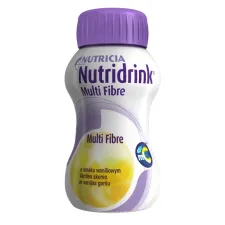 Nutridrink Multi Fibre, okus vanilija, 200 ml, 4 plastenke