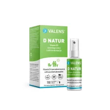 Valens, D-natur ustno pršilo, 15 ml