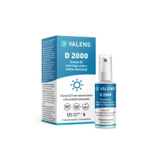 Valens, D2000 ustno pršilo, 25 ml
