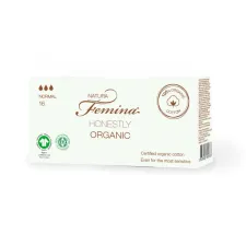 Natura Femina, Organic tamponi Normal, 16 kos