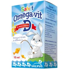Salvit, Omega-Vit D peroralne kapljice, 15 ml