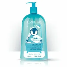 ABCDerm, Moussant nežen čistilni gel za obraz, telo in lase, 1 L, posebna ponudba -20%