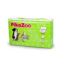 PikaZoo podloga za hišne ljubljenčke, velikost M, 60 x 60 cm, 30 podlog