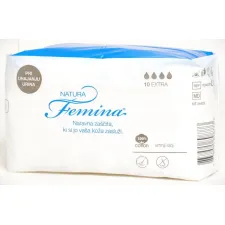 Natura Femina, Special Extra Cotton predloge za inkontinenco, 10 kos