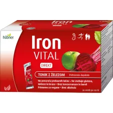Iron Vital, Direkt napitek z železom, 20 x 10 ml