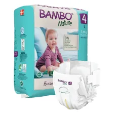 Bambo Nature, Otroške pleničke L (7-14 kg), 24 plenic