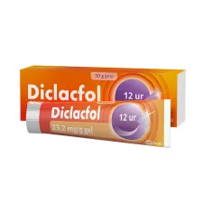 Diclacfol, 23.2mg/g gel, 50 g