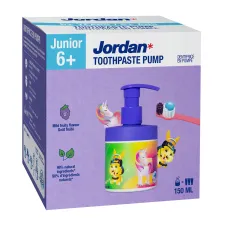 Jordan, Junior zobna pasta s pumpico 6 - 12 let 1450 ppm F, 150 ml