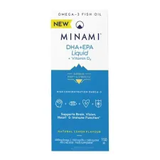 Minami, EPK + DHK + Vitamin D3 tekočina, 150 ml