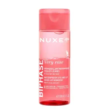 Nuxe, Very Rose Biphase dvofazni odstranjevalec ličil za oči in ustnice, 100 ml
