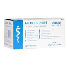 Romed, Alkoholni robčki, 100 krpic