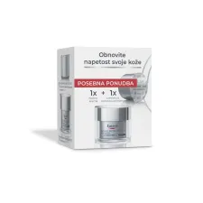 Eucerin, Hyaluron Filler+3x Effect paket nočna krema, 50 ml + nočna krema refill, 50 ml