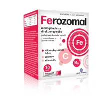 Ferozomal 15 mg, mikrogranule za direktno uporabo, 30 vrečk