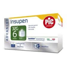 Pic, Igla Advanced Insupen G32 x 6 mm, 100 igel