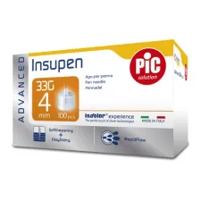 Pic, Igla Advanced Insupen G33 x 4 mm, 100 igel