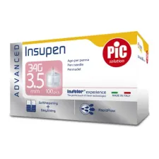 Pic, Igla Advanced Insupen G34 x 3,5 mm, 100 igel