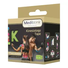 Mediblink, Kineziološki trak 5 cm x 5 m, zelen M135