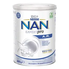 NAN, ExpertPro A.R., začetno mleko za dojenčke od rojstva dalje, 800 g