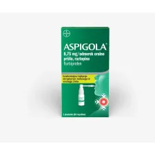Aspigola 8.75 mg/odmerek, oralno pršilo, raztopina, 15 ml